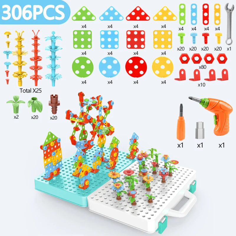 Toolbox Titans: Kids' Construction Puzzle: Creative, Disassembly