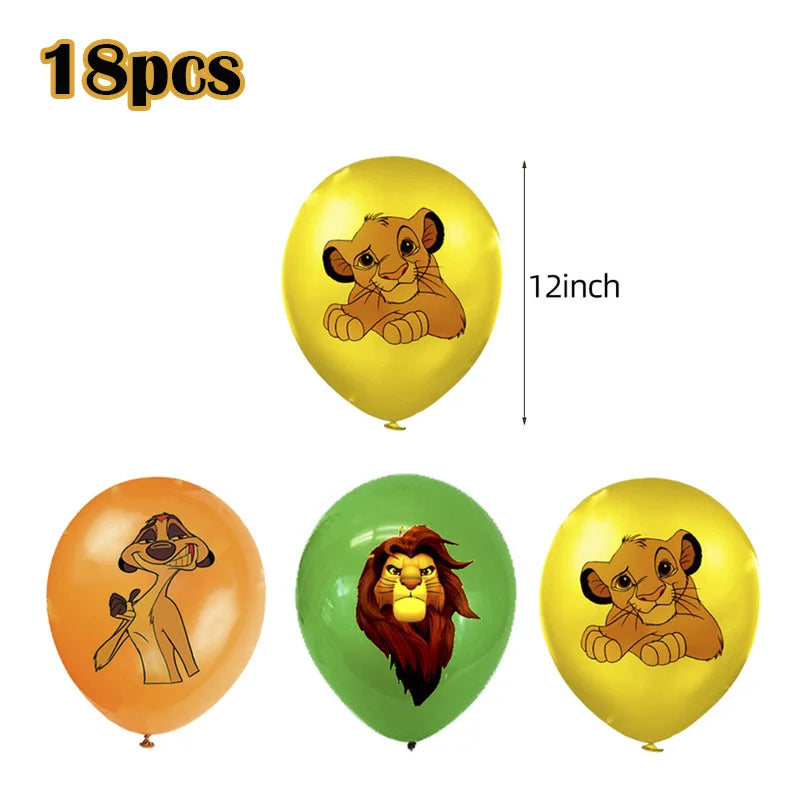 Balloon Baby Lion King Simba Party Decoration