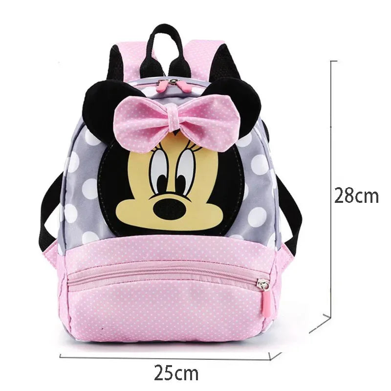 Cartoon Baby Backpack Minnie and Mickey Mouse