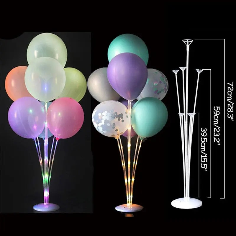 Balloons Stand Stick Tubes Wedding Birthday Party Decoration