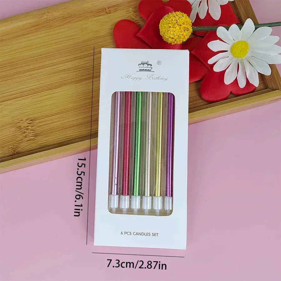 Curved Rotating Birthday Candle