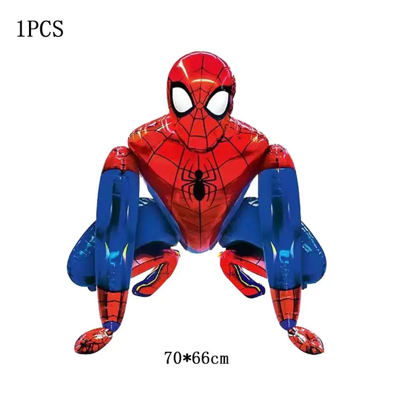 Birthday Party Decoration Spiderman Theme Balloon