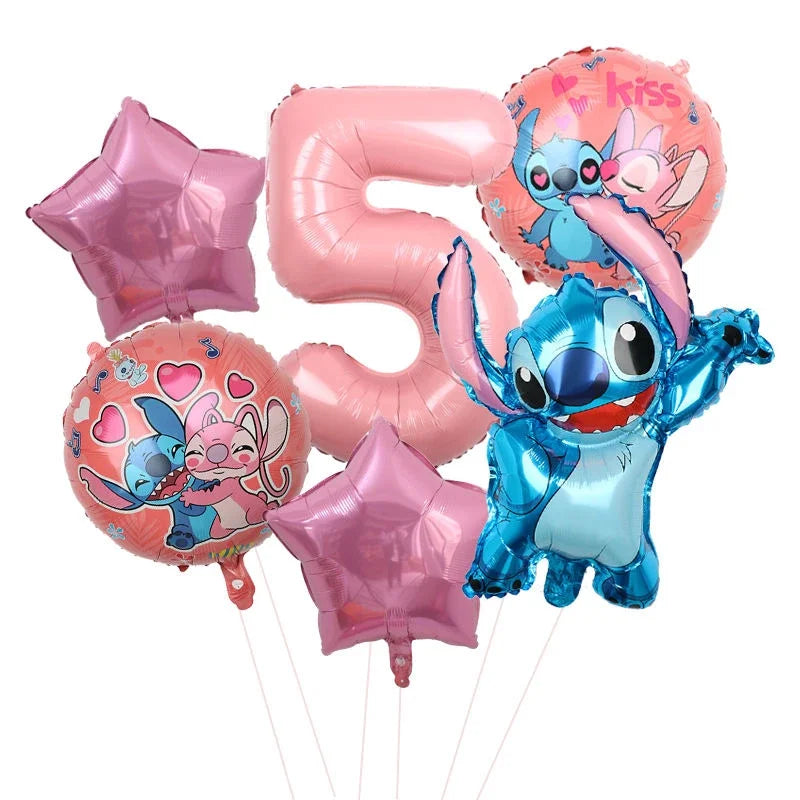 Birthday Party Lilo and Stitch Decoration Kids