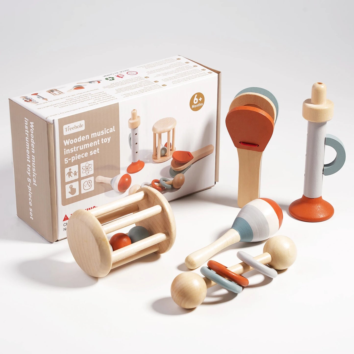 Baby Handheld Bell, Ringing Instrument, Early Childhood Education