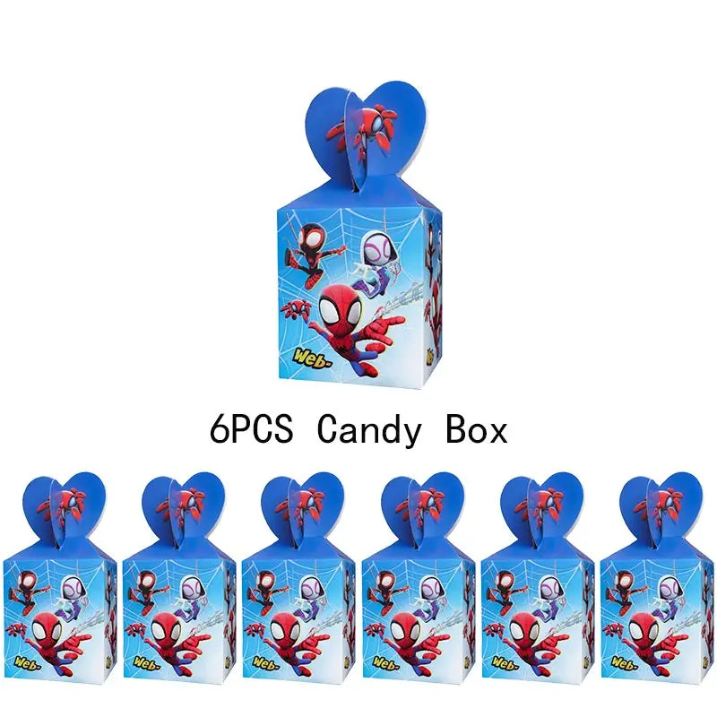 Birthday Party Decoration Spiderman Theme Balloon