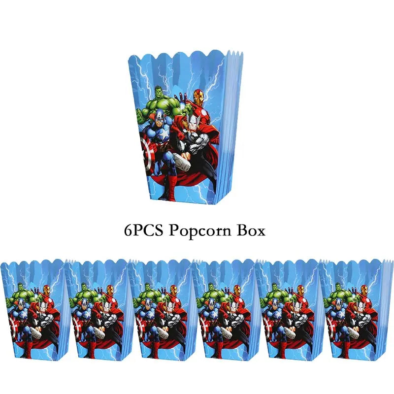 Kids Avengers Marvel Birthday Party Decoration