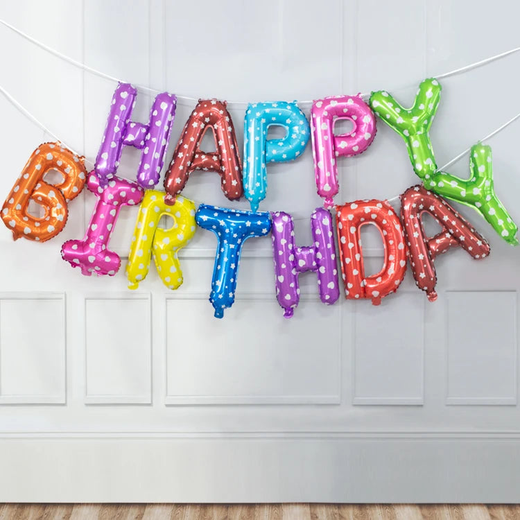 Foil Balloons Happy Birthday