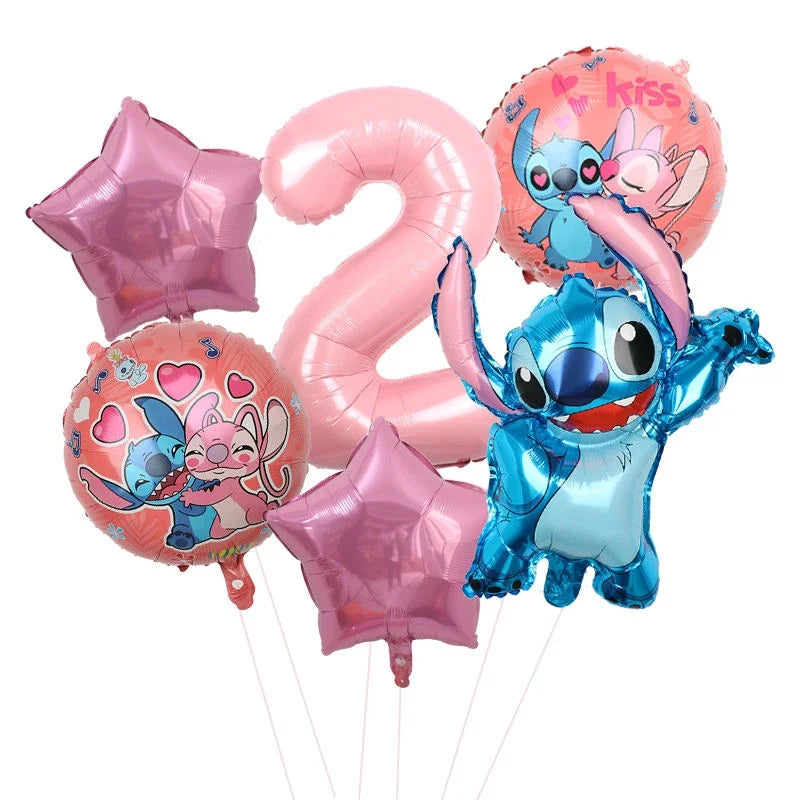 Birthday Party Lilo and Stitch Decoration Kids