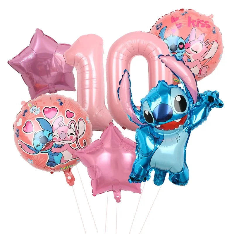 Birthday Party Lilo and Stitch Decoration Kids