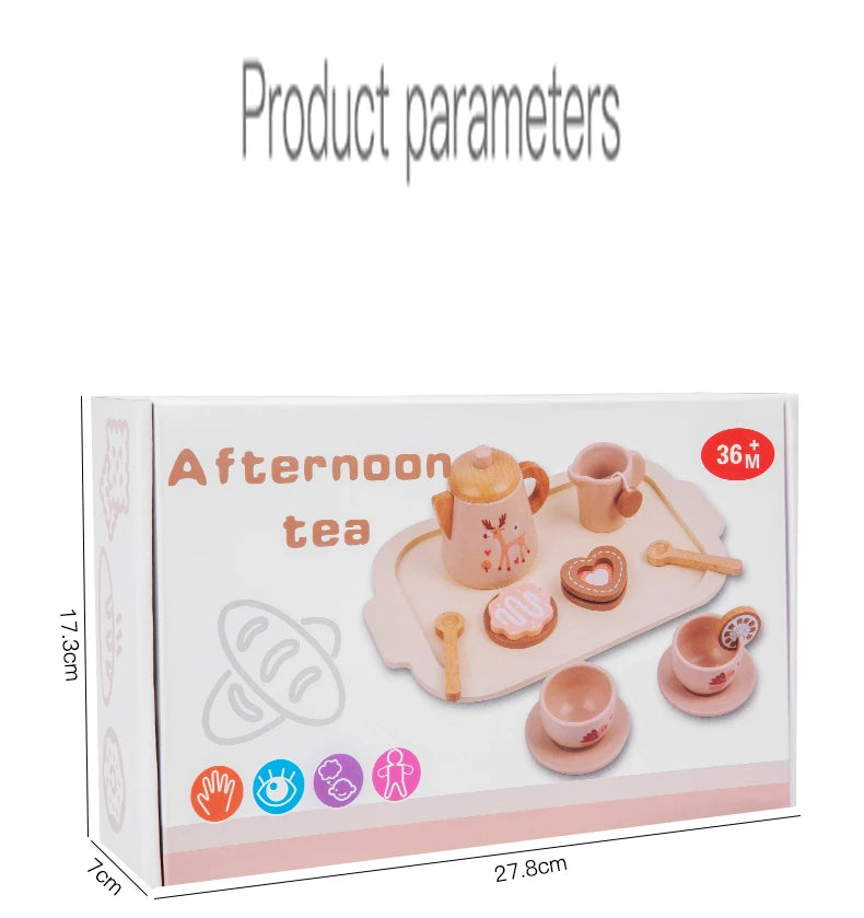 Afternoon Tea Set Wooden Toy