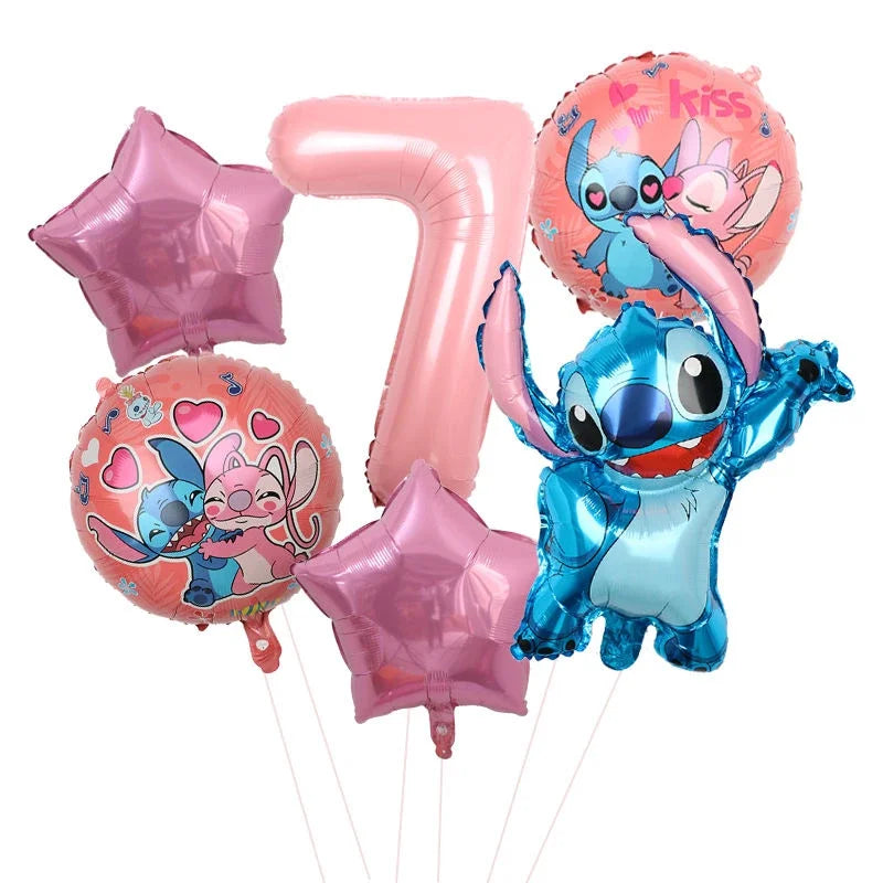 Birthday Party Lilo and Stitch Decoration Kids