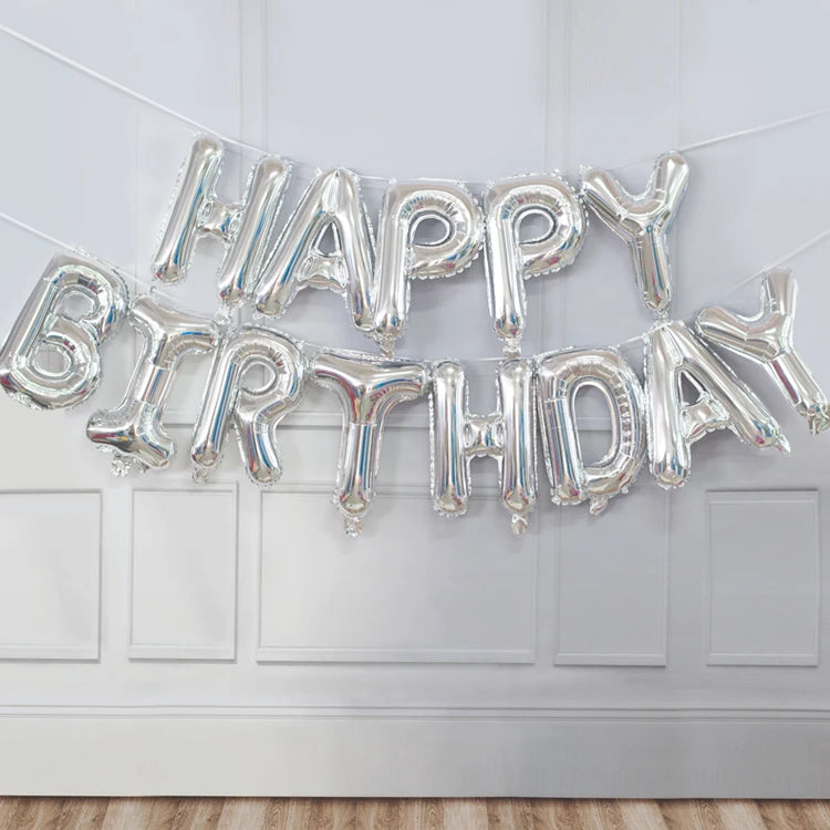 Foil Balloons Happy Birthday