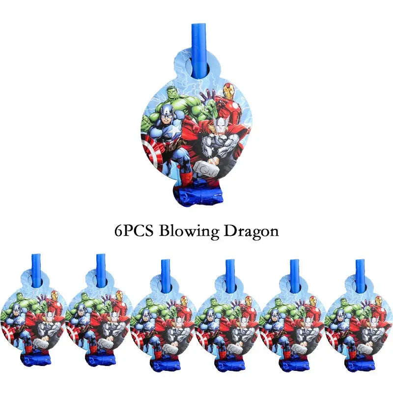 Kids Avengers Marvel Birthday Party Decoration