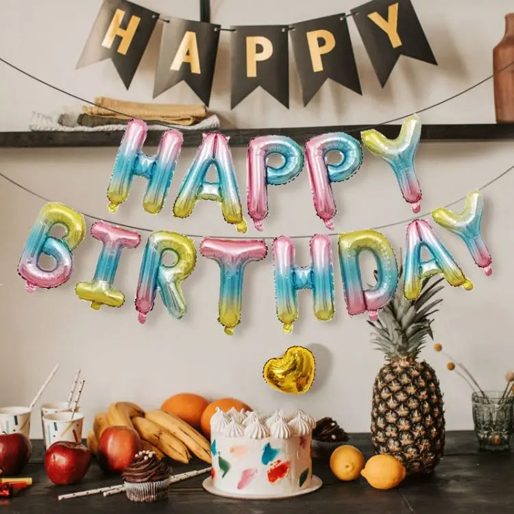 Foil Balloons Happy Birthday