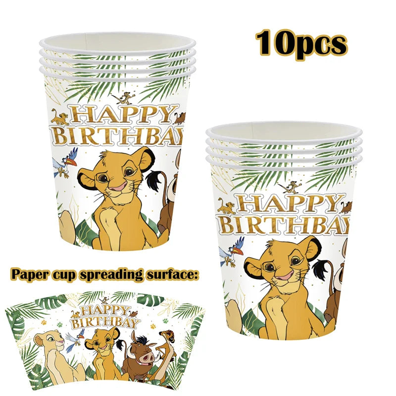 Balloon Baby Lion King Simba Party Decoration