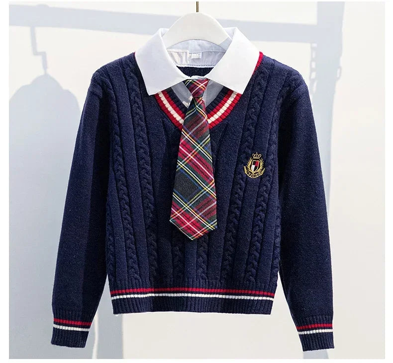 Girls School Uniform Clothes Children