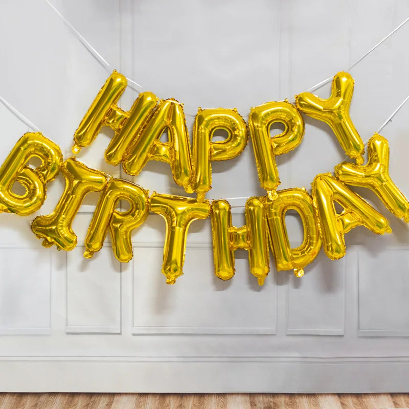 Foil Balloons Happy Birthday