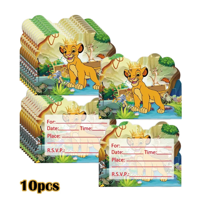 Balloon Baby Lion King Simba Party Decoration