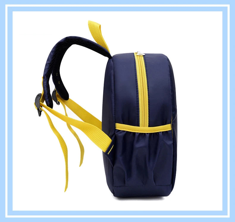 Kindergarten Schoolbag for Boys and Girls with Adjustable Animal Design