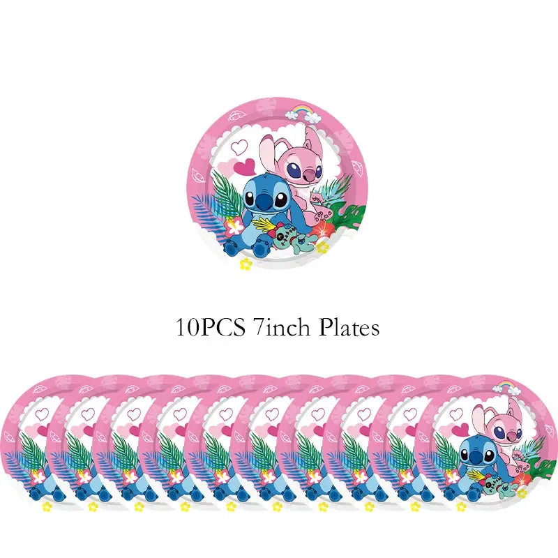 Birthday Party Lilo and Stitch Decoration Kids