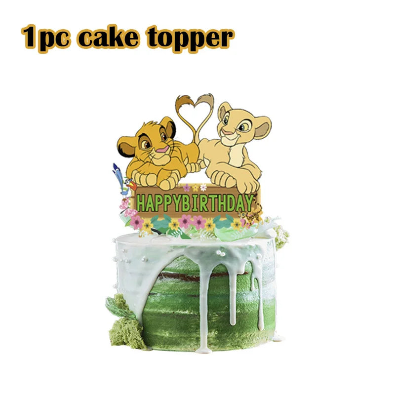 Balloon Baby Lion King Simba Party Decoration