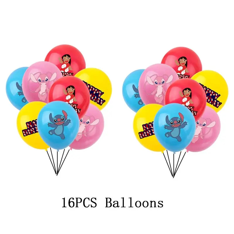 Birthday Party Lilo and Stitch Decoration Kids