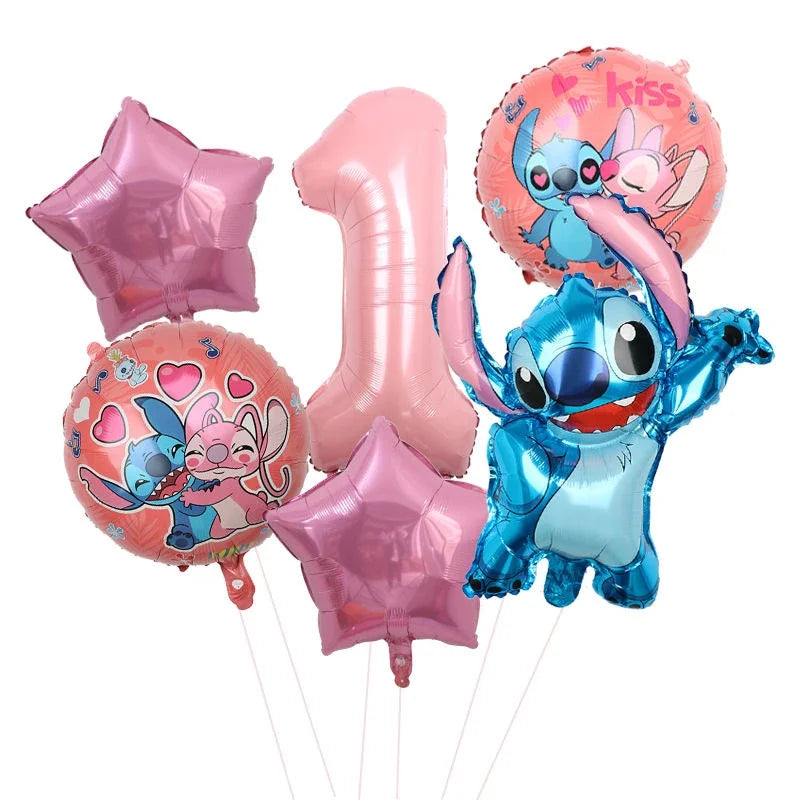 Birthday Party Lilo and Stitch Decoration Kids