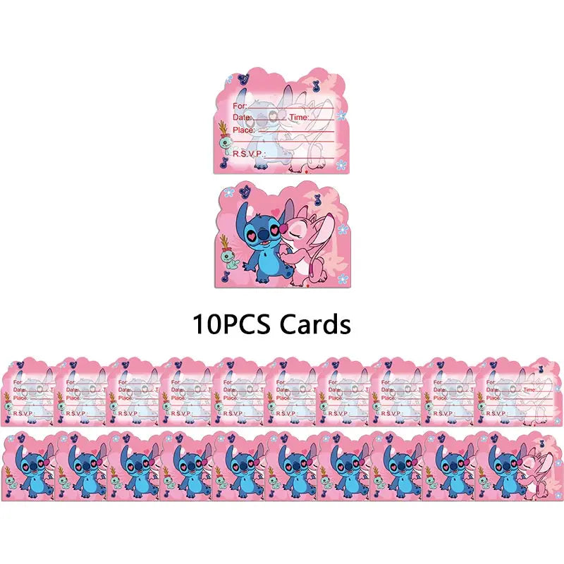 Birthday Party Lilo and Stitch Decoration Kids