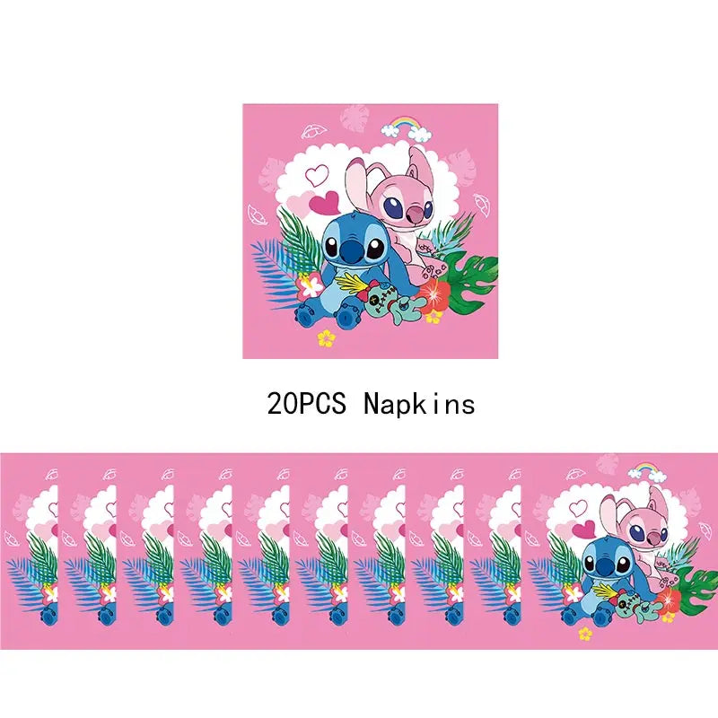 Birthday Party Lilo and Stitch Decoration Kids