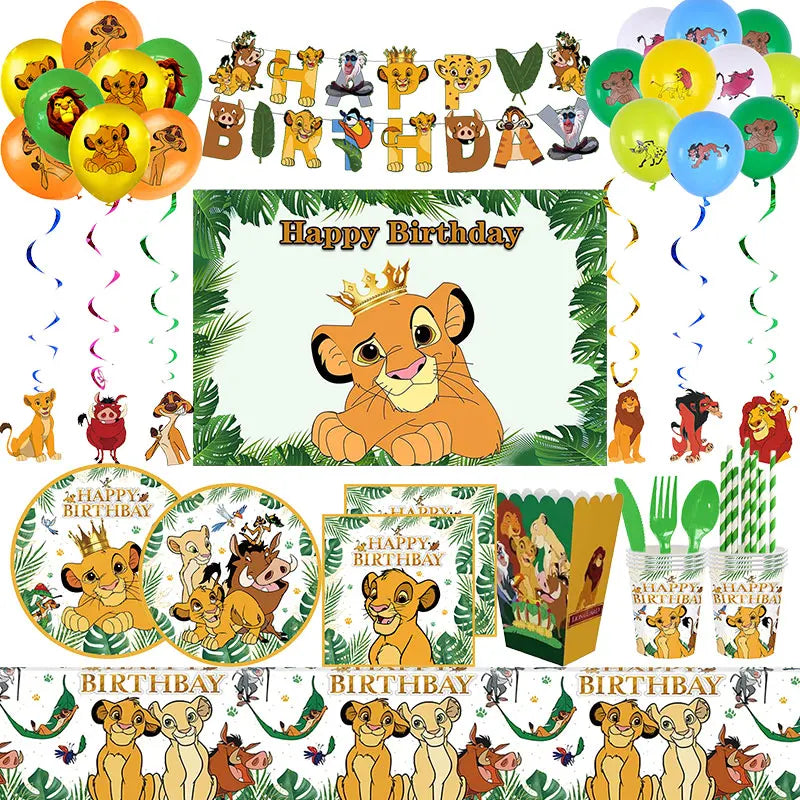 Balloon Baby Lion King Simba Party Decoration