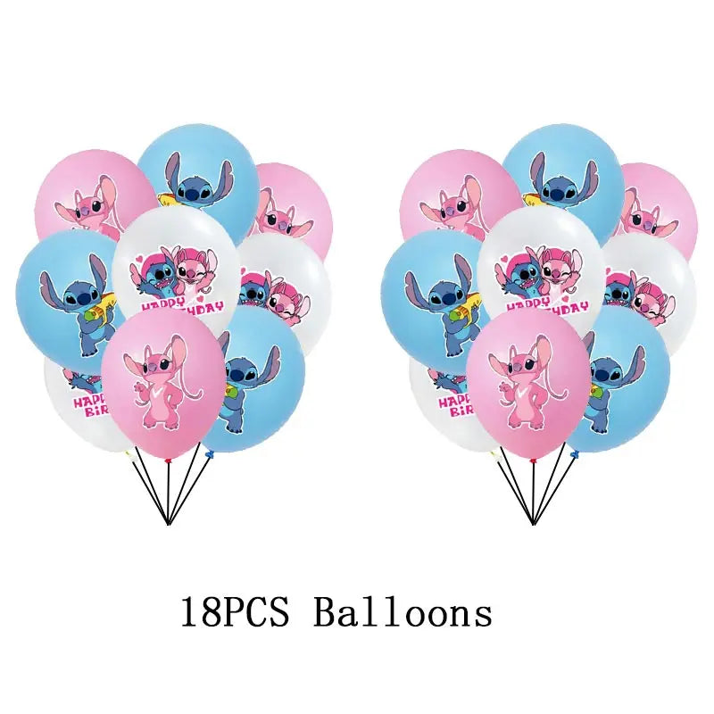 Birthday Party Lilo and Stitch Decoration Kids