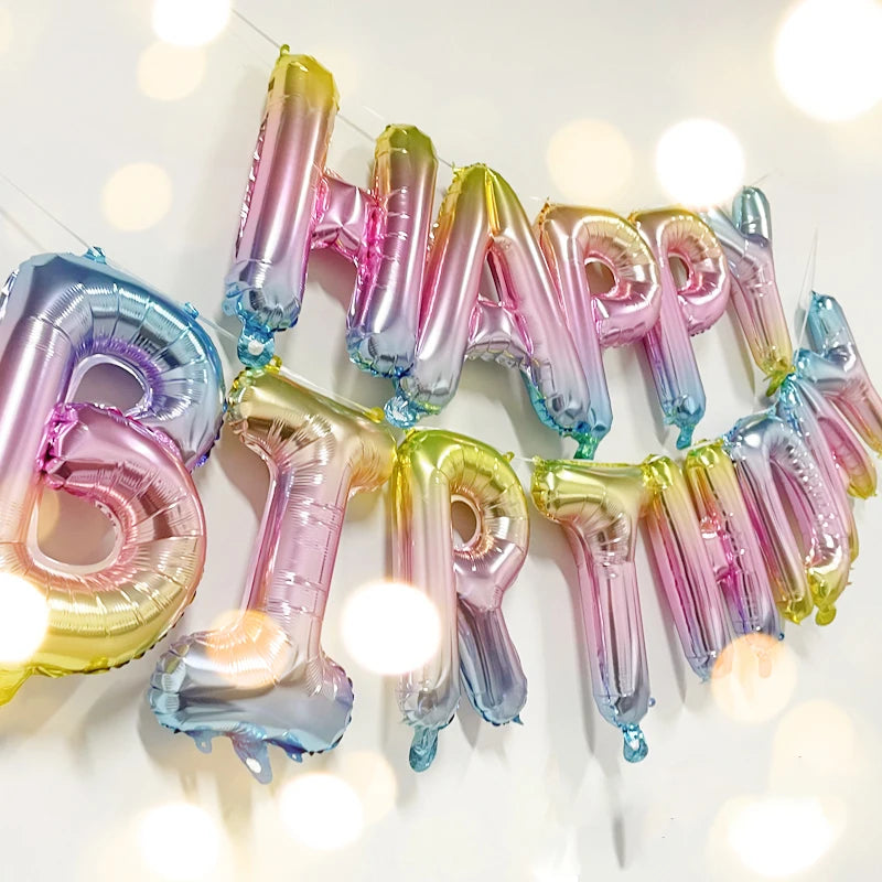 Foil Balloons Happy Birthday
