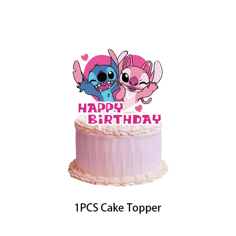 Birthday Party Lilo and Stitch Decoration Kids