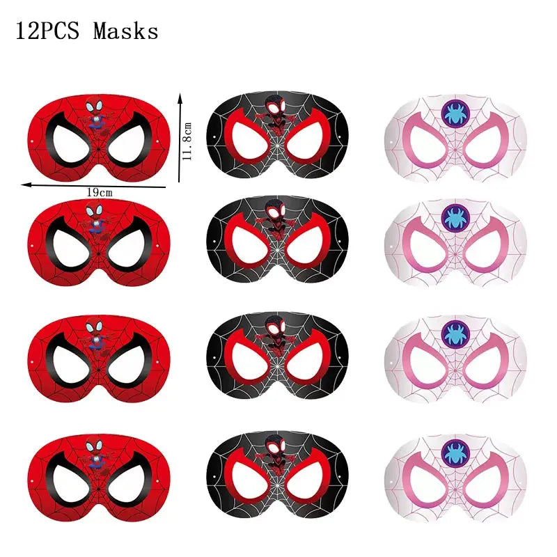 Birthday Party Decoration Spiderman Theme Balloon