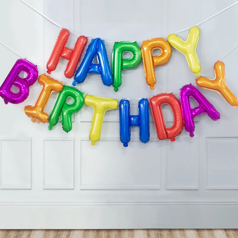 Foil Balloons Happy Birthday