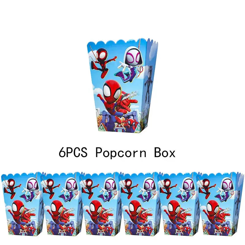 Birthday Party Decoration Spiderman Theme Balloon