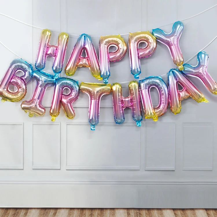 Foil Balloons Happy Birthday