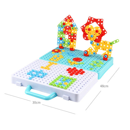 Toolbox Titans: Kids' Construction Puzzle: Creative, Disassembly