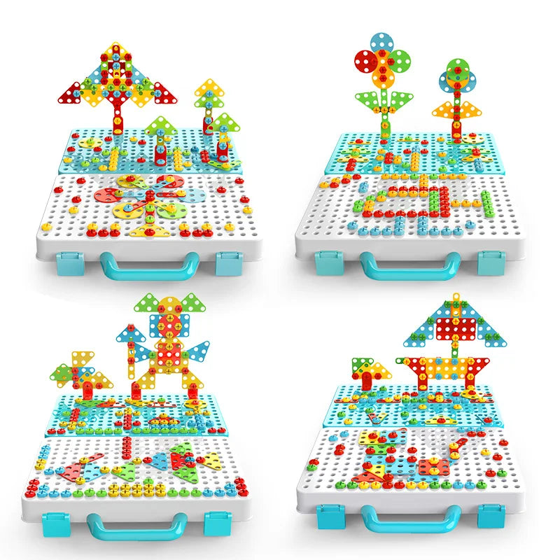 Toolbox Titans: Kids' Construction Puzzle: Creative, Disassembly