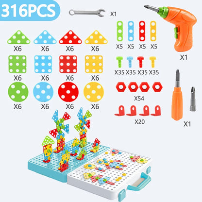 Toolbox Titans: Kids' Construction Puzzle: Creative, Disassembly