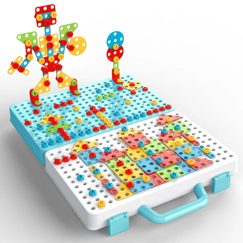 Toolbox Titans: Kids' Construction Puzzle: Creative, Disassembly