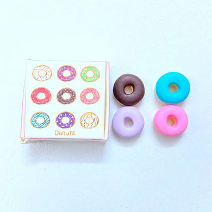 Miniature Hamburger Mini Fruit Salad Pretend Food for Montessori