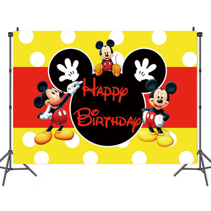 Mickey Mouse Party Decoration Birthday Supplies