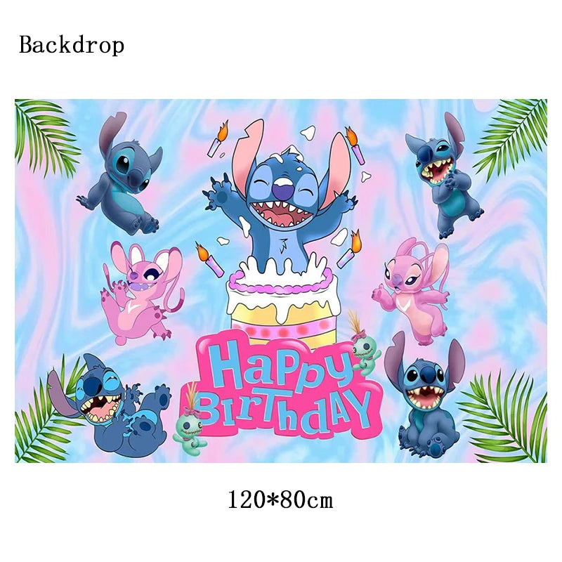Birthday Party Decoration Lilo And Stitch