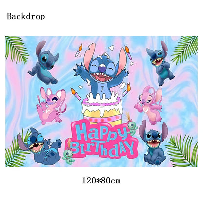 Birthday Party Decoration Lilo And Stitch