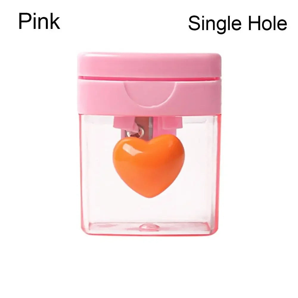 Cartoon Dinosaur Pencil Sharpener – Hand-Cranked & Anti-Jam