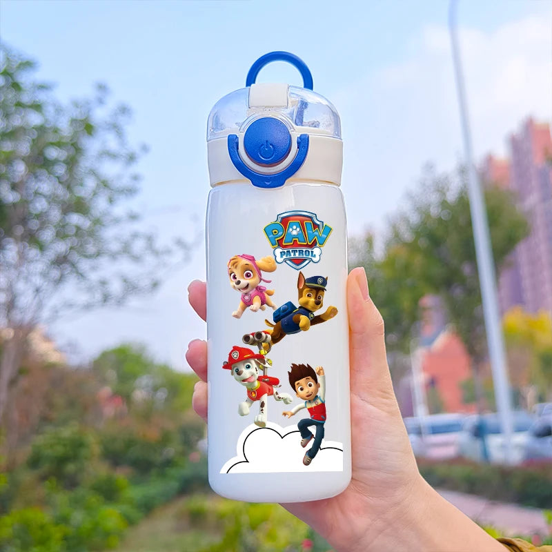 PAW Patrol 400ML Straw Water Bottle – Portable & Leakproof