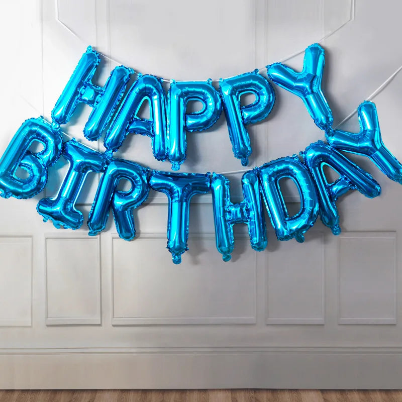 Foil Balloons Happy Birthday