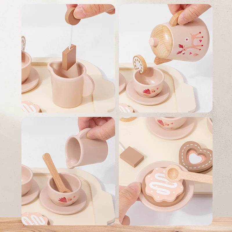Afternoon Tea Set Wooden Toy