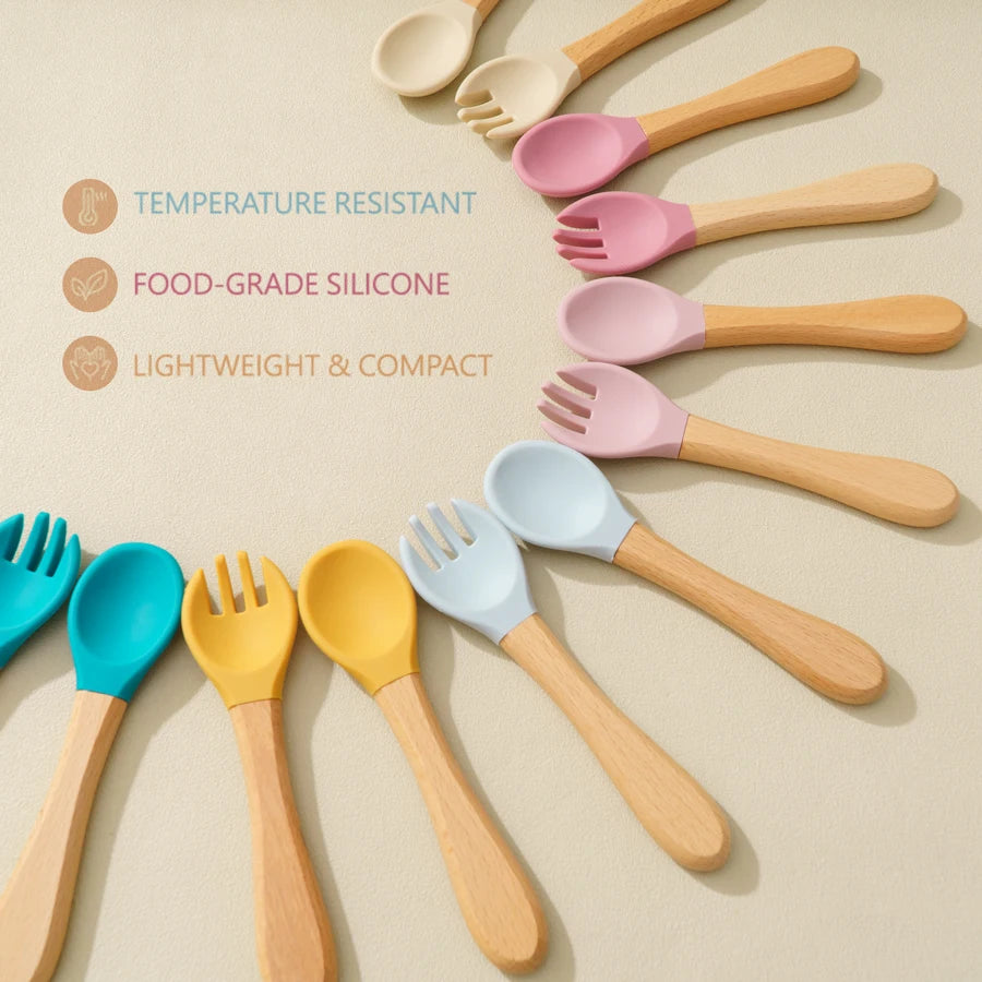 Tiny Bites Trio: Suction Feeding Set for Little Ones
